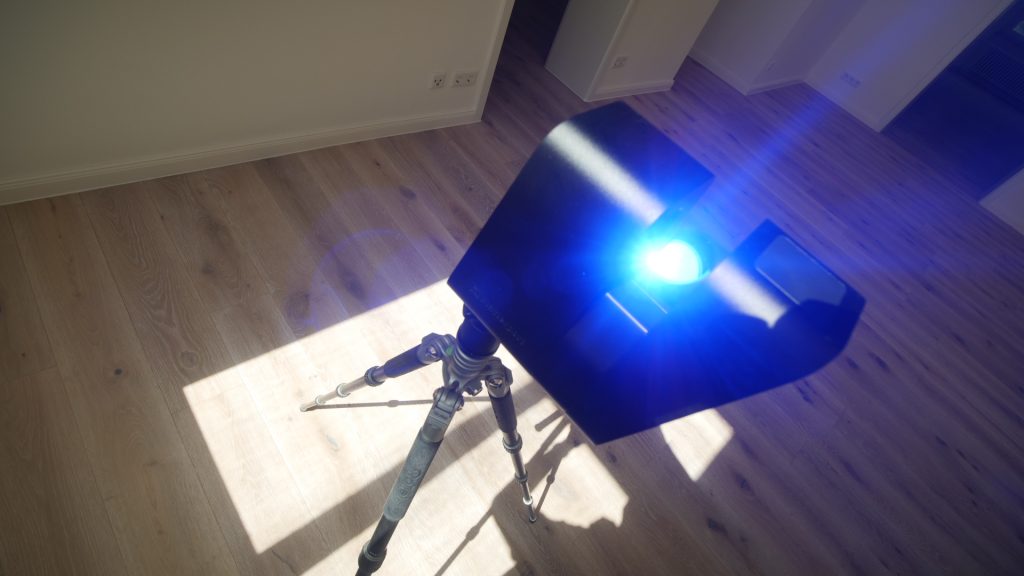 Leere Bürofläche in Berlin vor dem Aufmaß mit Matterport Pro 3